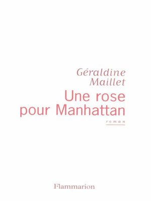cover image of Une rose pour Manhattan